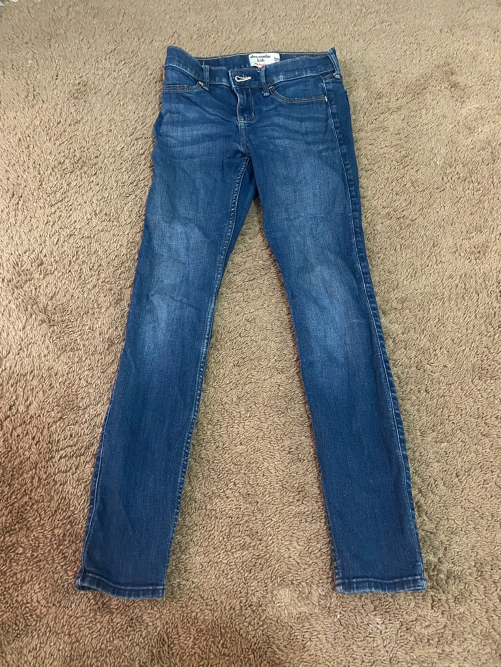 abercrombie kids Dark Blue Skinny Jeans